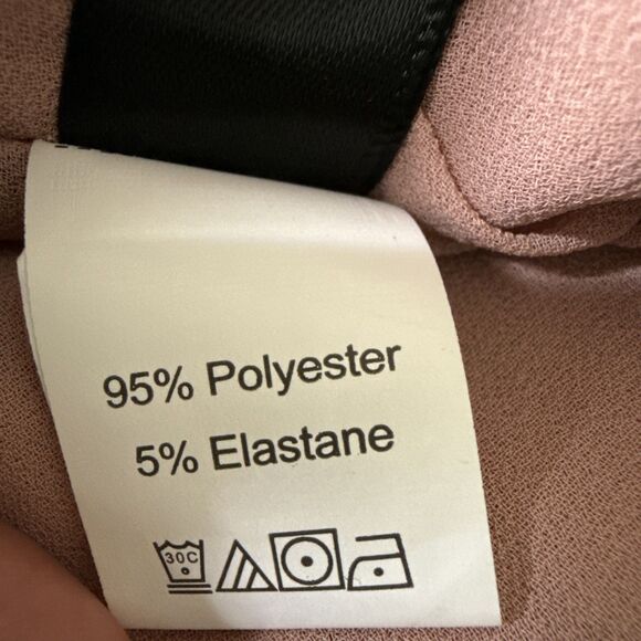 Shein Frenchy Eyelet Embroidery Pleated Hem Dress size Large - Picture 7 of 7